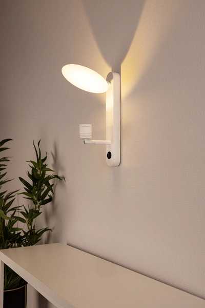 Lampa ścienna TURID biała led 5860102