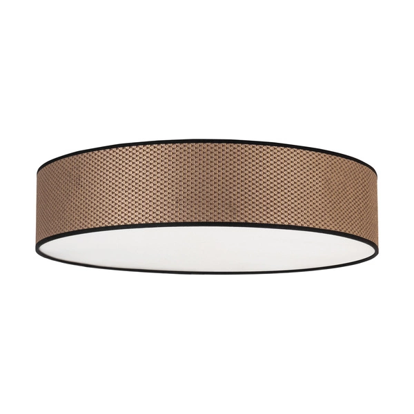 Cylindrical lampshade with blend Brown/Golden/Black Fi580 H130 A1532