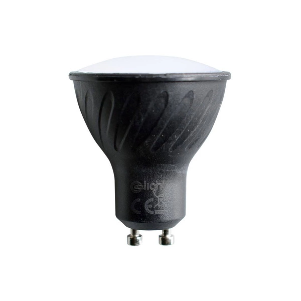 BLACK LED BULB 6W GU10. COLOR: NEUTRAL