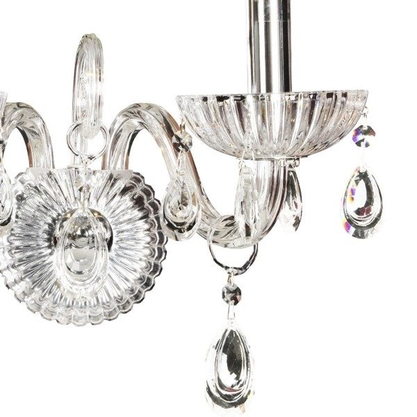 Queen Wall lamp 2xE14 Max.40W Transparent/Chrome 9140202