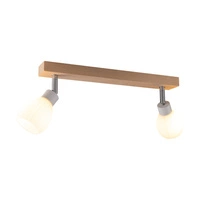 Lampa sufitowa Talea w zestawie 2xG9 LED 300lm 2700K 3W Drewno Brzozowe/Biały Metal/Białe Szkło 2026018020993