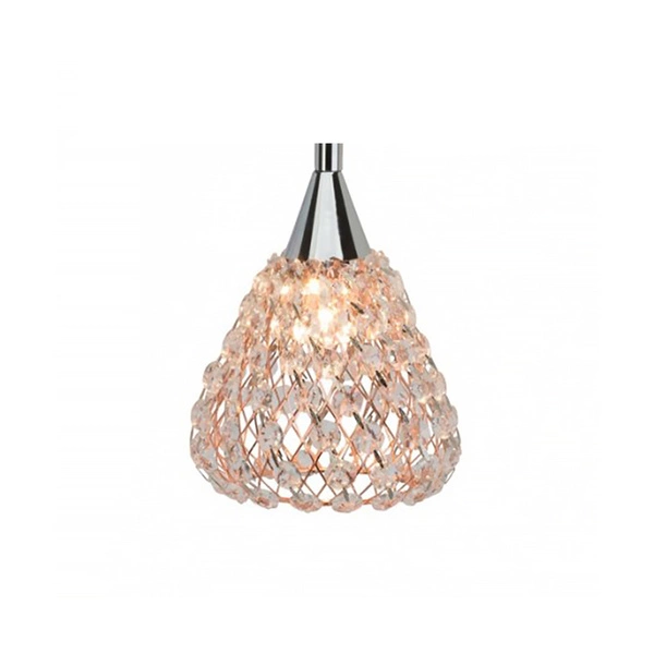 Vegas Wall Lamp 1xG9 Max.33W Chrome Metal/Transparent Crystal HK17518S15