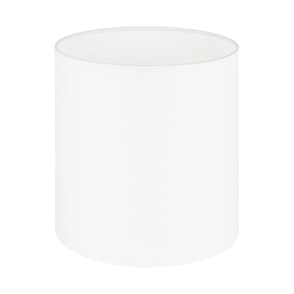 Puro Table Lamp 1xE27 Max.25W Black Metal/White Fabric Shade/Black PVC Cable 7010409610001