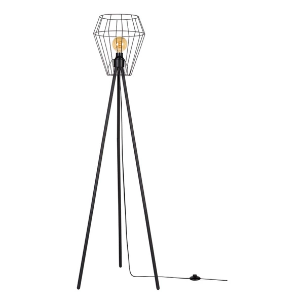 Endorfina Floor Lamp 1xE27 Max.40W Black Metal/Black PVC Cable 12520104