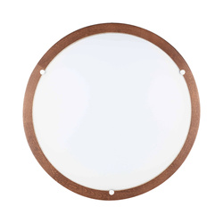 Frida Ceiling Lamp 1xLED Integrated 18W Walnut/White