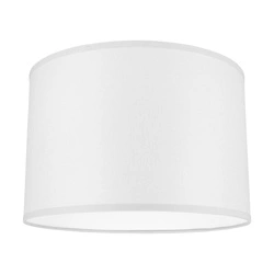 Lampshade Cylinder E27 H40 Gray Cotton