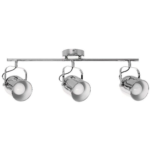 INGA ceiling strip lamp 3 pt chrome 2741328