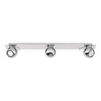 Sergio Ceiling Lamp Incl. 3xGU10 Max.50W Chrome Metal 2585328