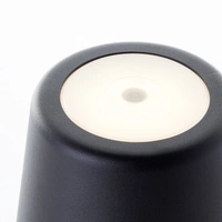 Lampka stołowa bezprzewodowa regulowana wysokość Xaana LED DIM | Czarny