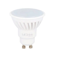 LED GU10 7W neutral 4000K Ledline 630Lm bulb