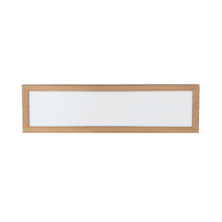 Vivica Square Ceiling Lamp 1xLED Integrated 4600lm 4000K 45W Oiled Oak/White Synthetic Material