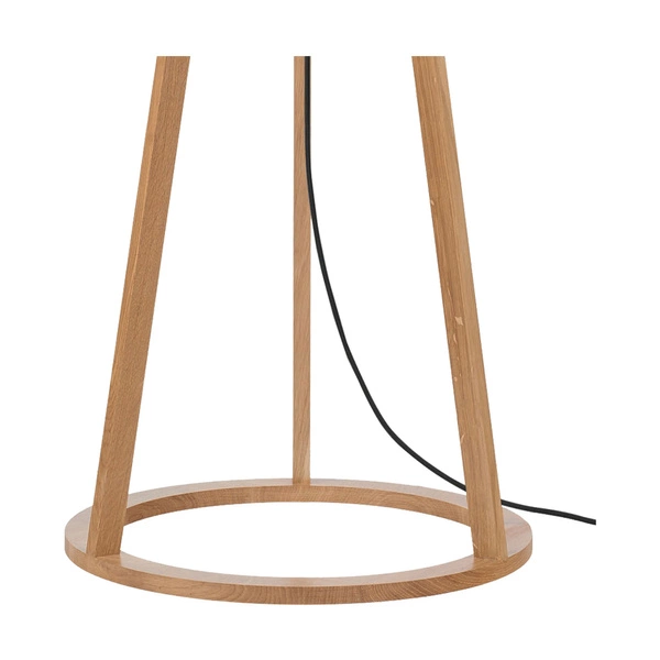 Konan Floor Lamp 1xE27 Max.60W Oiled Oak/Anthracite/Cream 6422174