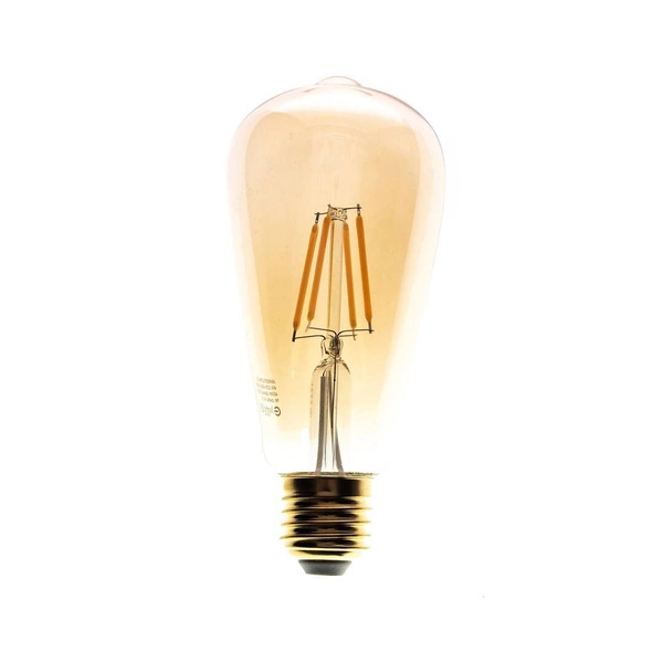 FILAMENT LED bulb E27 6W warm 2700k ST64 teardrop GOLD