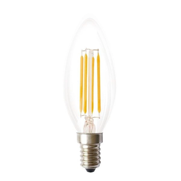 Żarówka FILAMENT LED E14 4W ciepła 1800K C35 świeczka