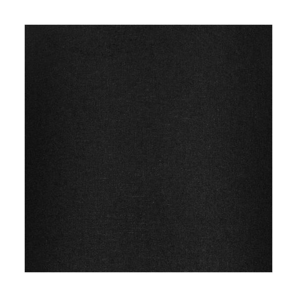 Lampshade Cylinder E27 H20 Black Fabric A1256
