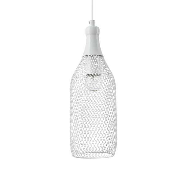 Barla Pendant Lamp 5xE27 Max.60W White Metal/White PVC Cable 1191502