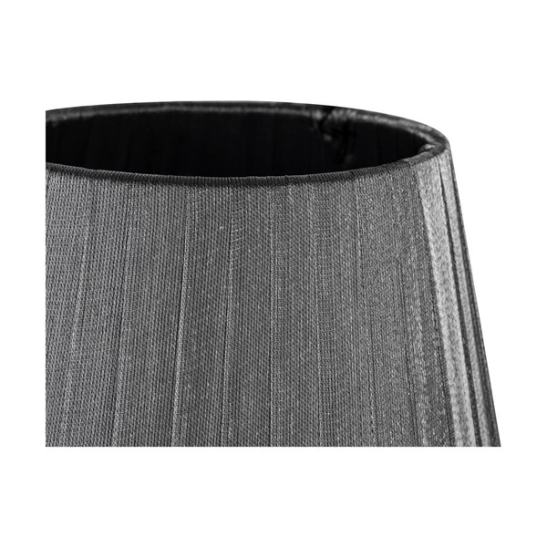 Mila Wood Table Lamp 1xE14 Max.25W Birch Wood/Black Metal/Black PVC Cable/Silver Shade 7771960